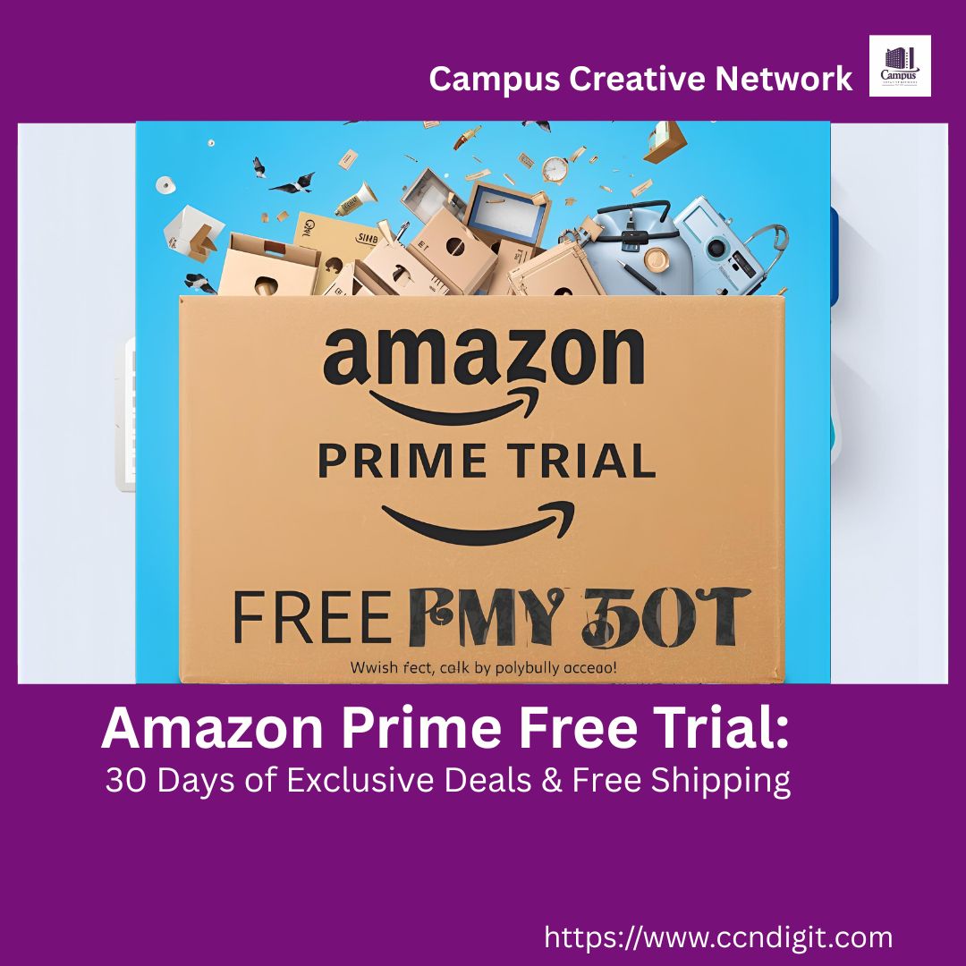 Read more about the article Amazon Prime Free Trial : Get 30 Days of Exclusive Deals & Free Shipping