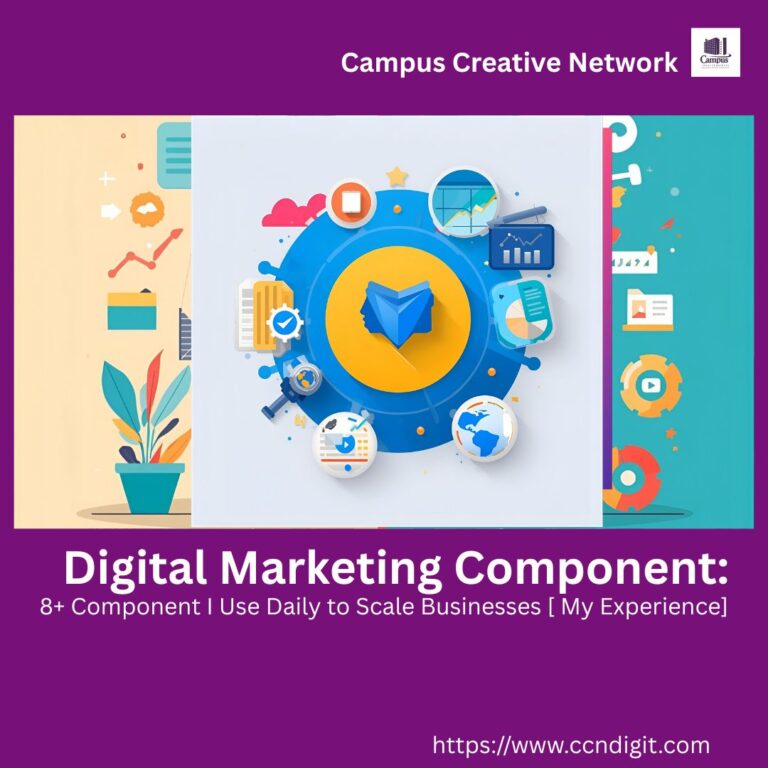 Read more about the article Digital Marketing Components: 8+ Components I use Daily to Scale Businesses (My Experience)