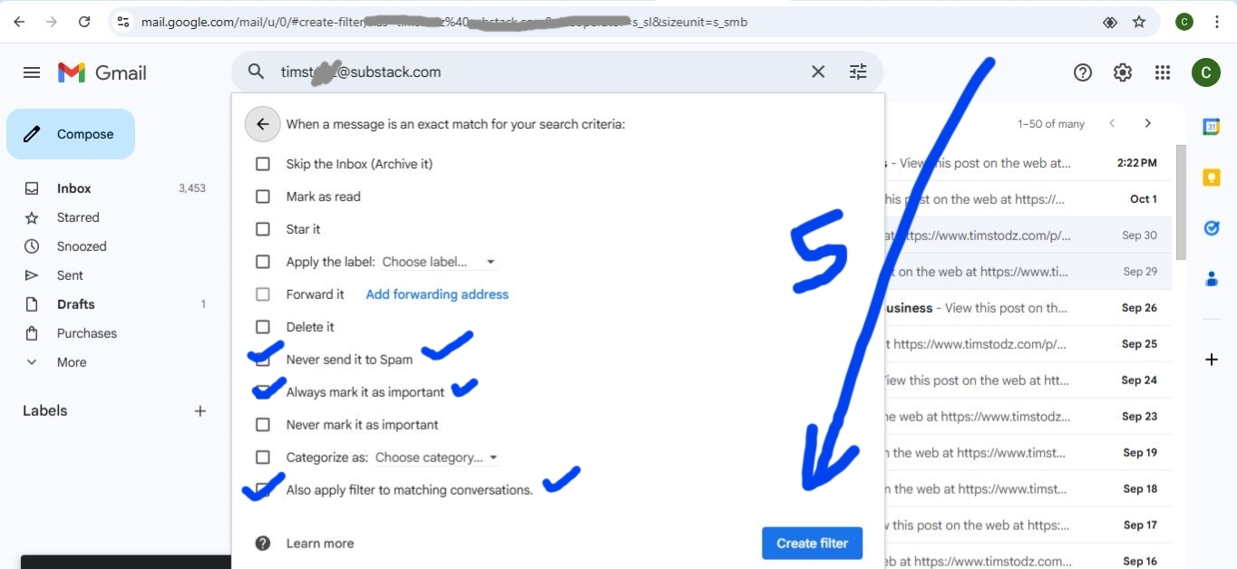 The Gmail Whitelist Guide Screenshot 4