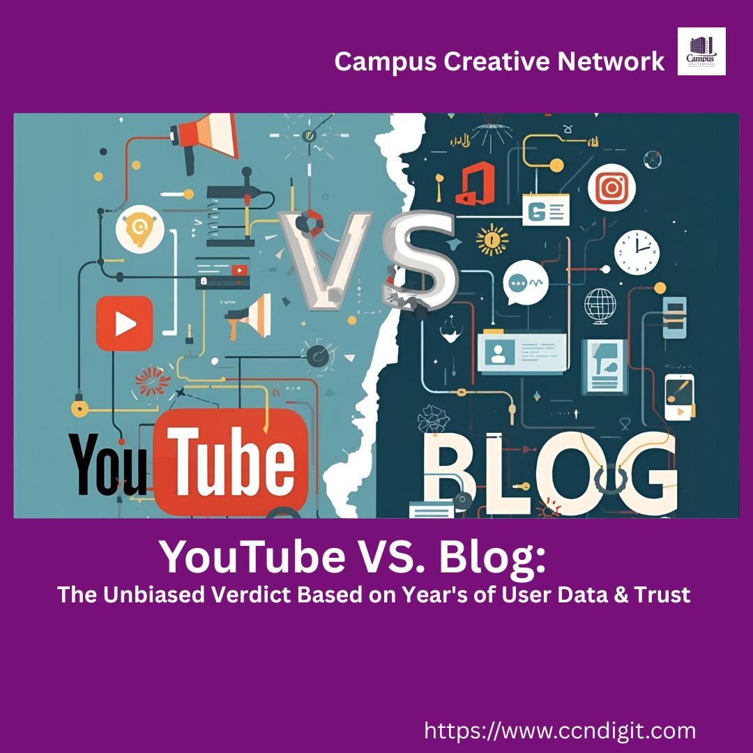 Read more about the article YouTube VS. Blog: The Unbiased Verdict based on years of user data and trust