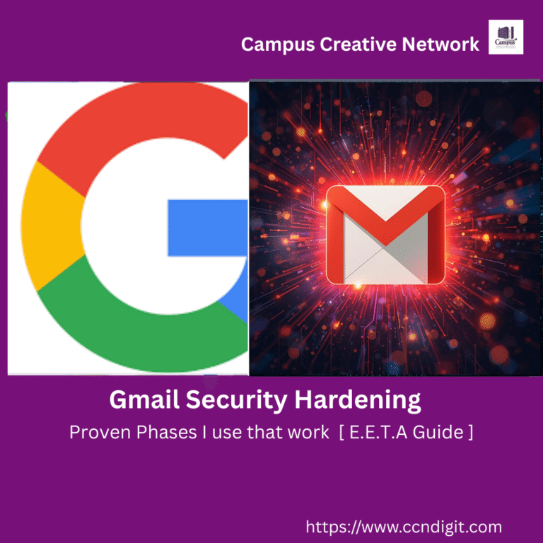 Read more about the article Gmail Security Authentication Setup Guide: Guarantee Steps I Followed (E.E.A.T. GUIDE)