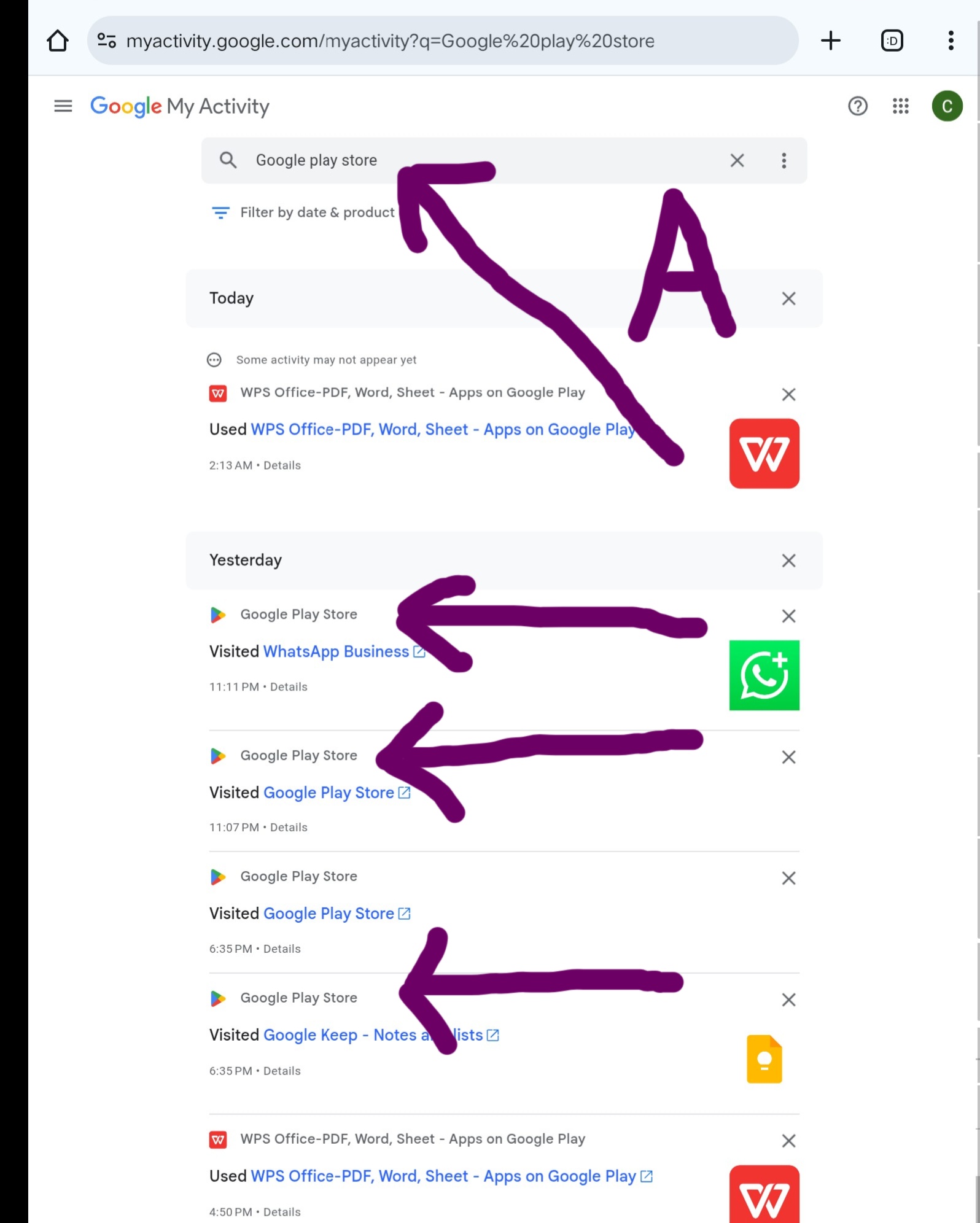 "Screenshot of the Google Search Activities Dashboard showing the step-by-step phases of a proven research process"