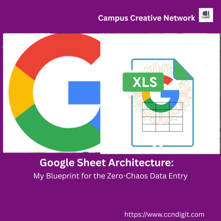 Read more about the article Google Sheets Architecture: Zero-Chaos Data Entry for Digital Business [My E-E-A-T Blueprint]