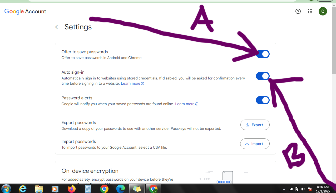 Screenshot of Google Password Manager Setup Guide: Max Security Steps I Use (E.E.A.T.)