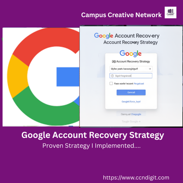 Read more about the article Google Account Recovery Strategy: The ‘Wiring’ Protocols That Worked for Me